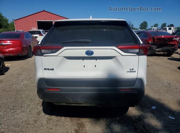 2T3BWRFV2NW146692 2022 TOYOTA RAV4 Белый Вид сзади