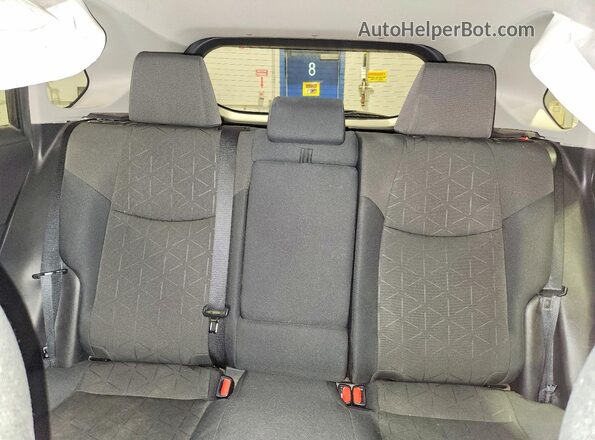 2T3BWRFV3RW205559 2024 TOYOTA RAV4 Gray Rear seats view