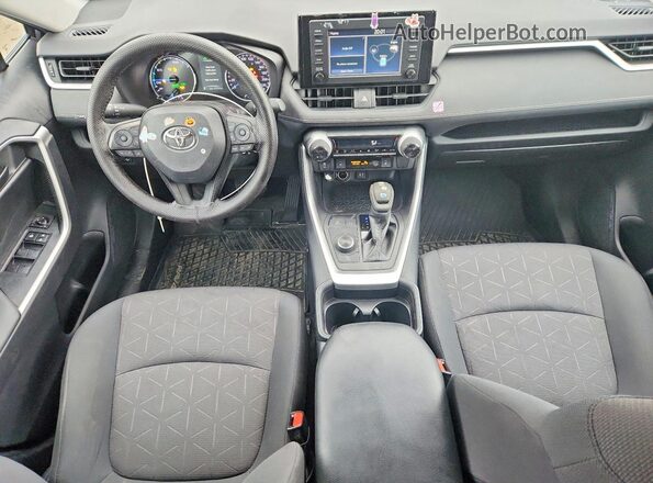 2T3BWRFV7KW008142 2019 TOYOTA RAV4 Gray წინა პანელის ხედი