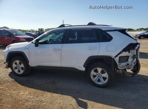 2T3BWRFV8MW123237 2021 TOYOTA RAV4 White Հետևի ձախ
