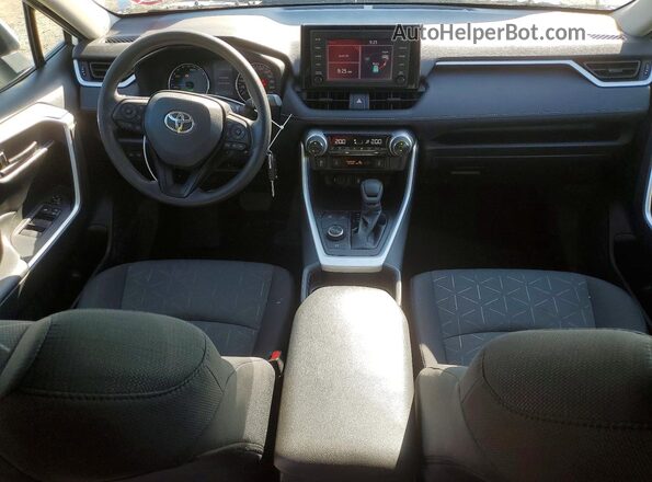 2T3BWRFV8MW123237 2021 TOYOTA RAV4 White Առջևի վահանակի տեսք