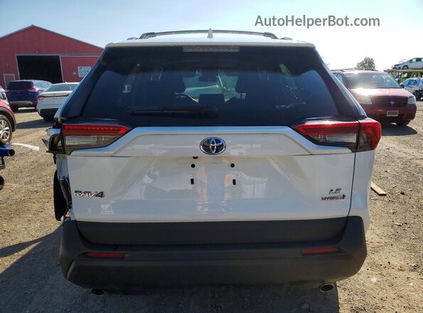 2T3BWRFV8MW123237 2021 TOYOTA RAV4 White Հետևի տեսք