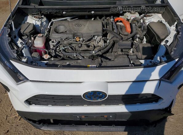 2T3BWRFV8MW123237 2021 TOYOTA RAV4 White Շարժիչի բաժամունքի տեսք