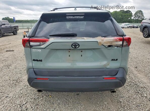 2T3C1RFV0KC019780 2019 TOYOTA RAV4 Gray უკანა ხედი