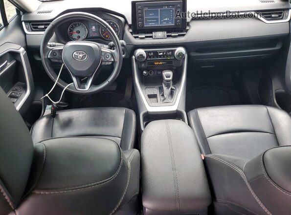 2T3C1RFV0KC019780 2019 TOYOTA RAV4 Gray წინა პანელის ხედი