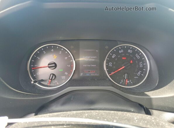 2T3C1RFV0MC090061 2021 TOYOTA RAV4 Серебряный Вид щитка приборов