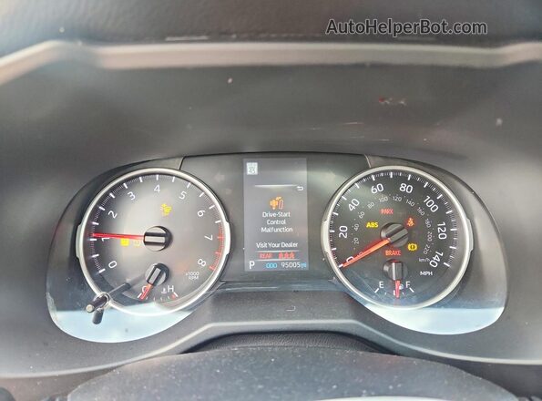 2T3C1RFV0NC213116 2022 TOYOTA RAV4 Черный Вид щитка приборов