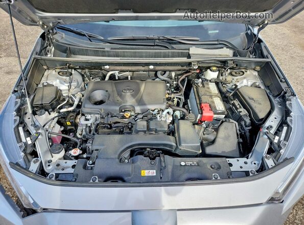 2T3C1RFV0PC228315 2023 TOYOTA RAV4 Silver Вид задньої частини салону