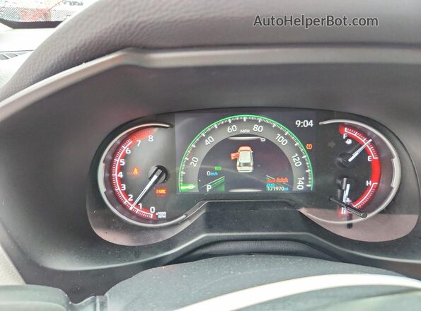 2T3C1RFV0PW271339 2023 TOYOTA RAV4 Maroon Սարքավորումների վահանակի տեսք