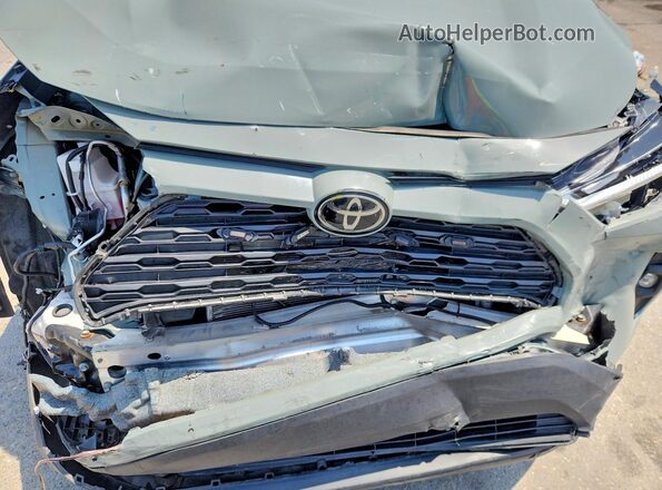 2T3C1RFV0PW292966 2023 TOYOTA RAV4 Green ძრავის განყოფილების ხედი