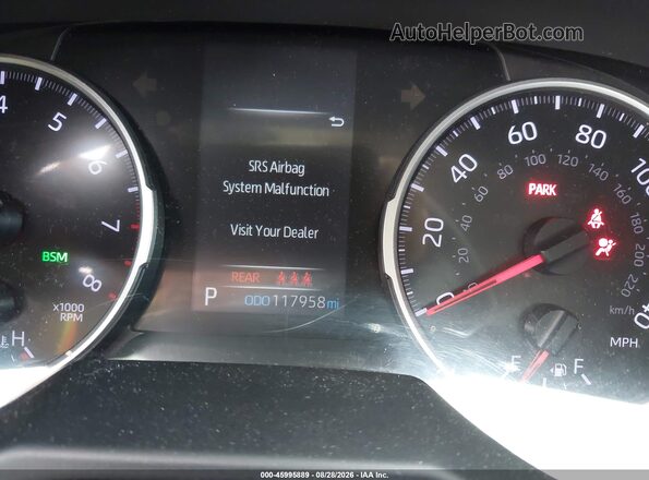 2T3C1RFV1MC137968 2021 TOYOTA RAV4 Silver Widok tylnych siedzeń