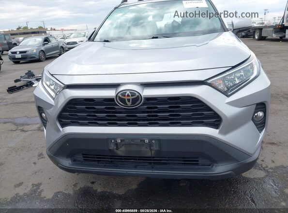 2T3C1RFV1MC137968 2021 TOYOTA RAV4 Silver Widok zestawu wskaźników