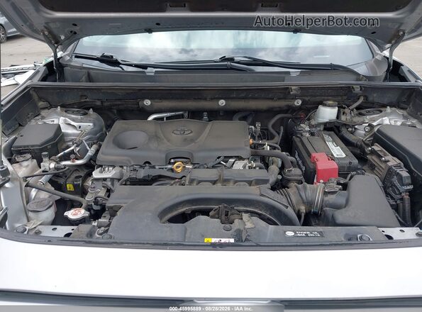 2T3C1RFV1MC137968 2021 TOYOTA RAV4 Silver Widok z tyłu
