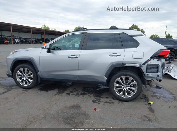 2T3C1RFV1MC137968 2021 TOYOTA RAV4 Silver Widok wnętrza 360 stopni