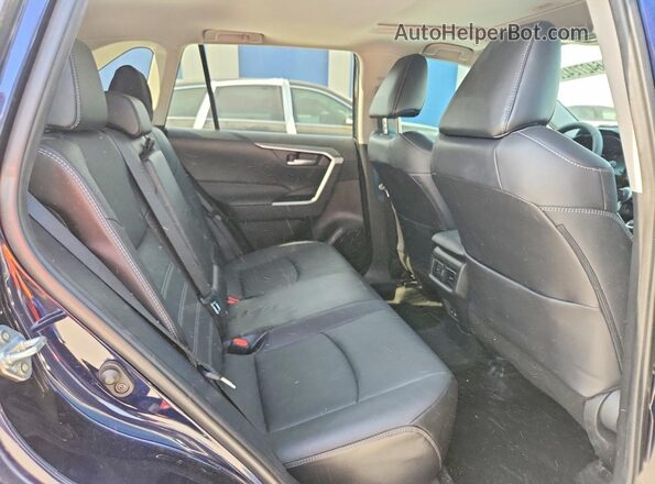 2T3C1RFV1RW307395 2024 TOYOTA RAV4 Blue Rear interior view