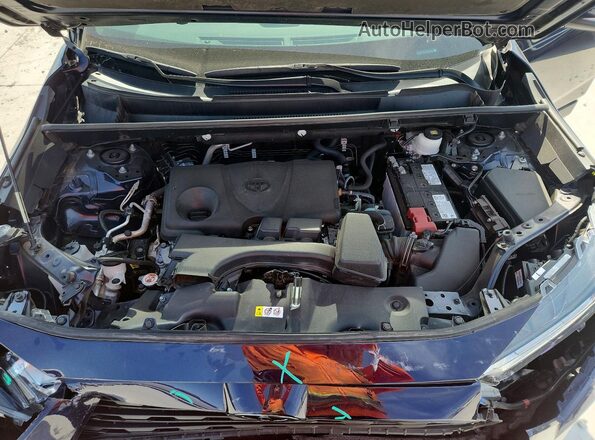 2T3C1RFV1RW307395 2024 TOYOTA RAV4 Blue Engine compartment view