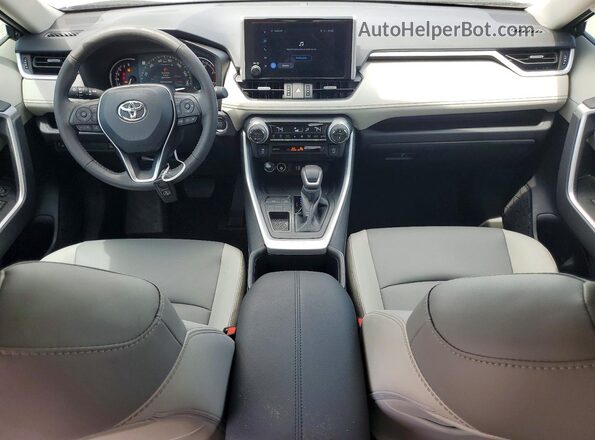 2T3C1RFV1SW433441 2025 TOYOTA RAV4 Синий Вид панели приборов