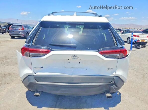 2T3C1RFV2KC015875 2019 TOYOTA RAV4 White Vista trasera