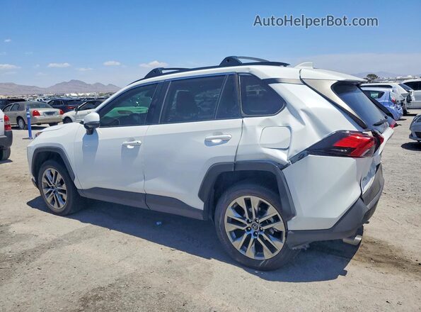 2T3C1RFV2KC015875 2019 TOYOTA RAV4 White Trasero izquierdo