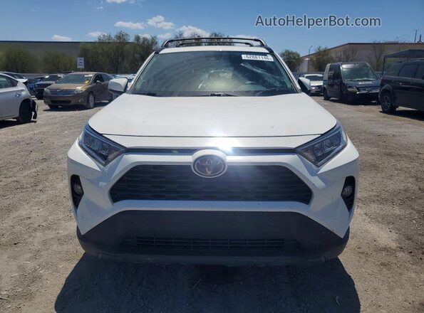 2T3C1RFV2KC015875 2019 TOYOTA RAV4 White Vista frontal