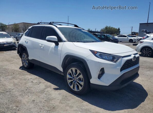 2T3C1RFV2KC015875 2019 TOYOTA RAV4 White Delantero derecho