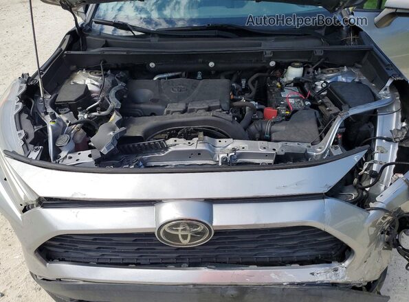 2T3C1RFV2LC053446 2020 TOYOTA RAV4 Silver Widok komory silnika