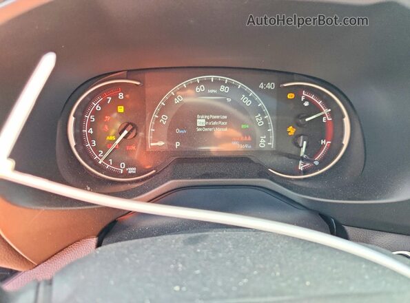 2T3C1RFV2SC351476 2025 TOYOTA RAV4 Gray Widok tylnych siedzeń