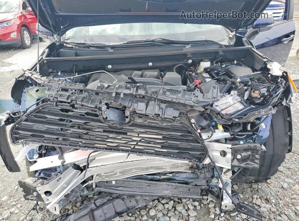 2T3C1RFV2SW425669 2025 TOYOTA RAV4 Blue ძრავის განყოფილების ხედი