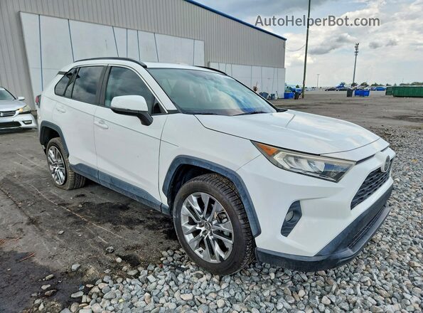 2T3C1RFV3KW026558 2019 TOYOTA RAV4 White წინა მარჯვენა