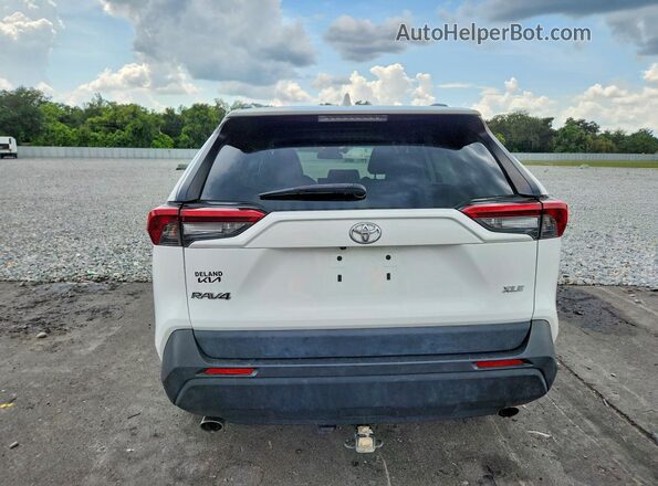 2T3C1RFV3KW026558 2019 TOYOTA RAV4 White უკანა ხედი