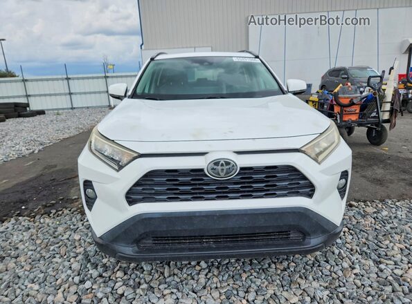 2T3C1RFV3KW026558 2019 TOYOTA RAV4 White წინა ხედი
