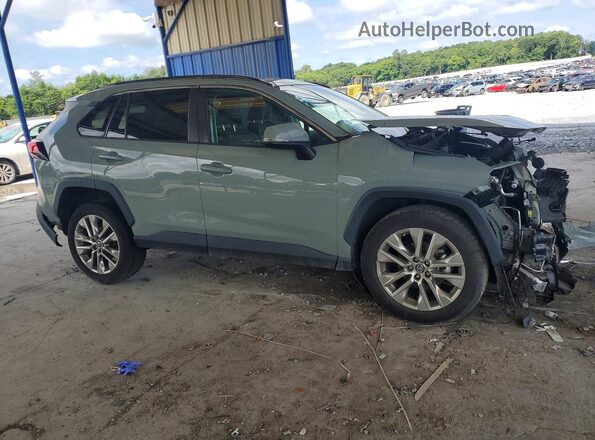 2T3C1RFV3KW034174 2019 TOYOTA RAV4 Gray Передня права чверть