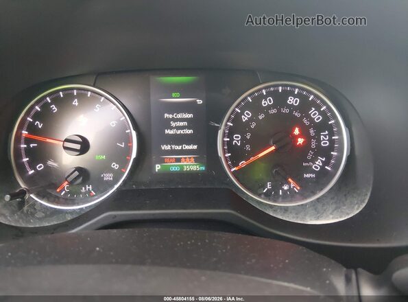 2T3C1RFV3NW209933 2022 TOYOTA RAV4 Gray უკანა სავარძლების ხედი