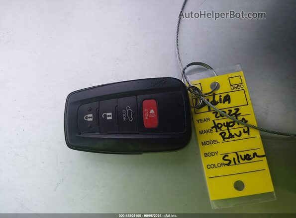 2T3C1RFV3NW209933 2022 TOYOTA RAV4 Gray წინა პანელის ხედი