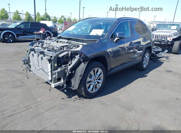 2T3C1RFV3RW301081 2024 TOYOTA RAV4 Gray წინა მარცხენა ხედი სამი მეოთხედიდან