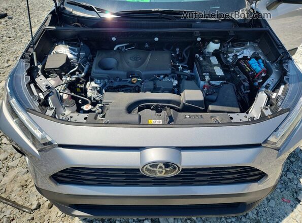 2T3C1RFV3SC337330 2025 TOYOTA RAV4 Gray Вид підкапотного простору