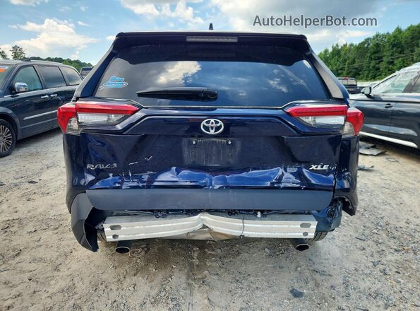 2T3C1RFV3SW377440 2025 TOYOTA RAV4 Blue Вид ззаду