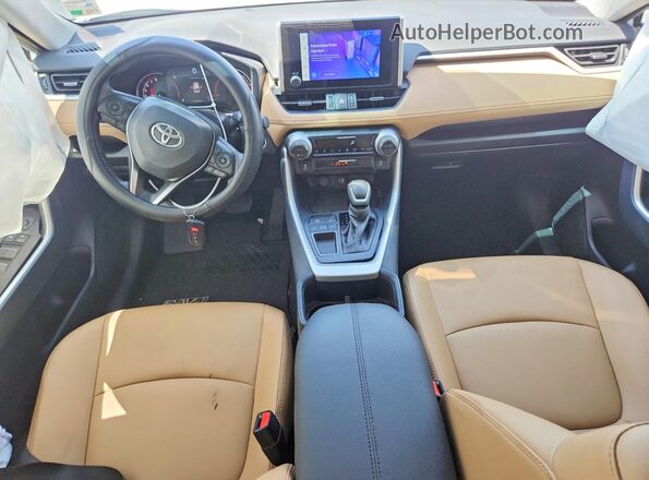 2T3C1RFV3SW394593 2025 TOYOTA RAV4 White წინა პანელის ხედი