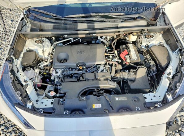 2T3C1RFV4KW050562 2019 TOYOTA RAV4 White Engine compartment view