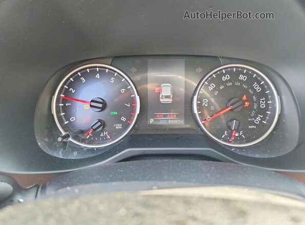 2T3C1RFV4MC161472 2021 TOYOTA RAV4 Серый Вид щитка приборов