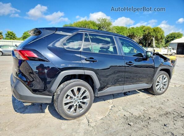 2T3C1RFV4NC197079 2022 TOYOTA RAV4 Black Rear right