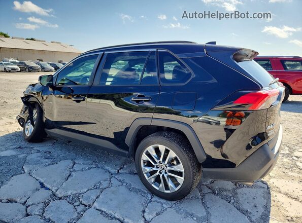 2T3C1RFV4NC197079 2022 TOYOTA RAV4 Black Rear left