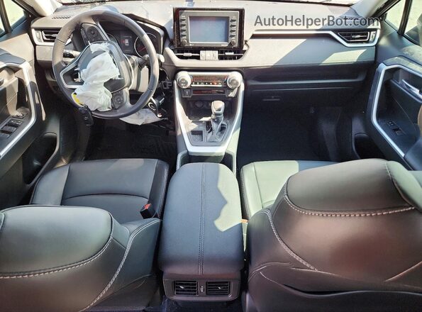 2T3C1RFV4NC197079 2022 TOYOTA RAV4 Black Dashboard view