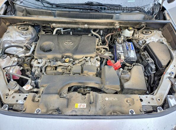 2T3C1RFV4PW286023 2023 TOYOTA RAV4 Silver ძრავის განყოფილების ხედი