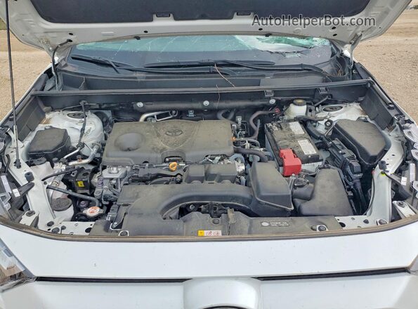 2T3C1RFV4RW357028 2024 TOYOTA RAV4 White Widok wnętrza z tyłu