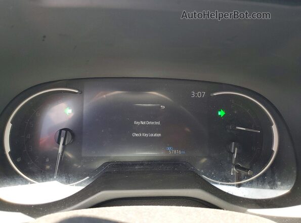 2T3C1RFV4SC306135 2025 TOYOTA RAV4 Gray Widok zestawu wskaźników