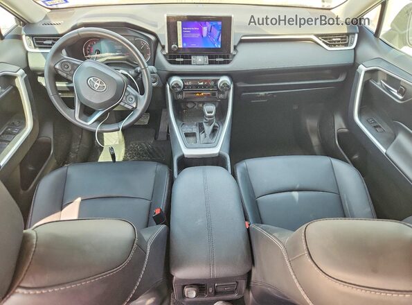 2T3C1RFV4SC325686 2025 TOYOTA RAV4 Black წინა პანელის ხედი