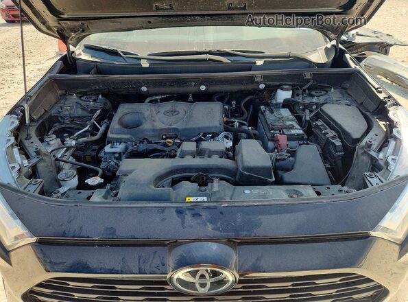 2T3C1RFV4SC325686 2025 TOYOTA RAV4 Black ძრავის განყოფილების ხედი