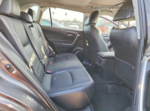 2T3C1RFV5MC135057 2021 TOYOTA RAV4 Gray Rear seats view