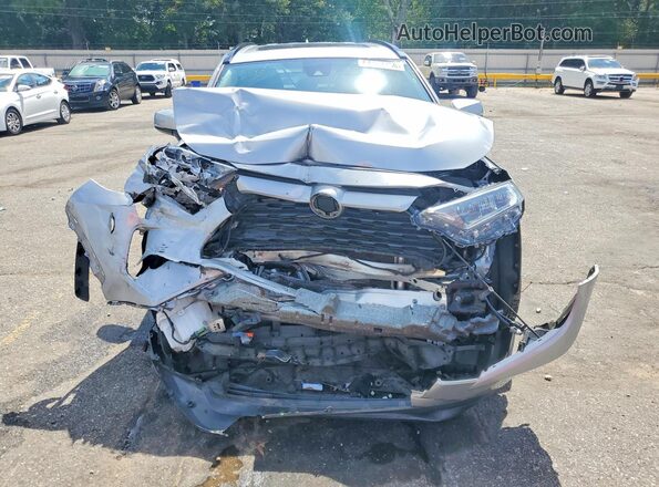 2T3C1RFV6KW012363 2019 TOYOTA RAV4 Silver Front view